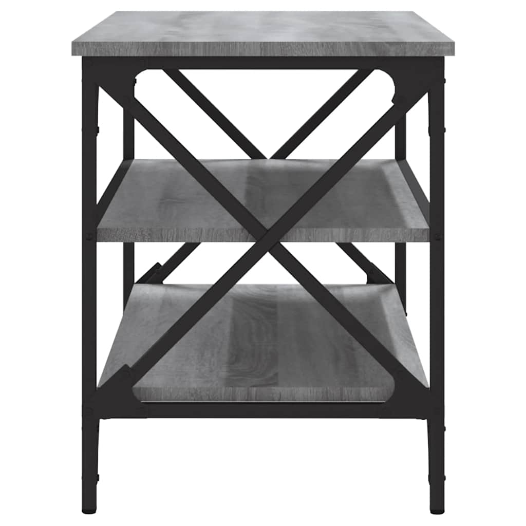 Mueble para TV madera contrachapada gris Sonoma 80x40x50 cm