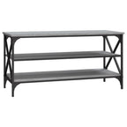 Mueble de TV madera contrachapada gris Sonoma 100x40x50 cm