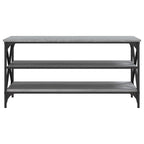 Mueble de TV madera contrachapada gris Sonoma 100x40x50 cm