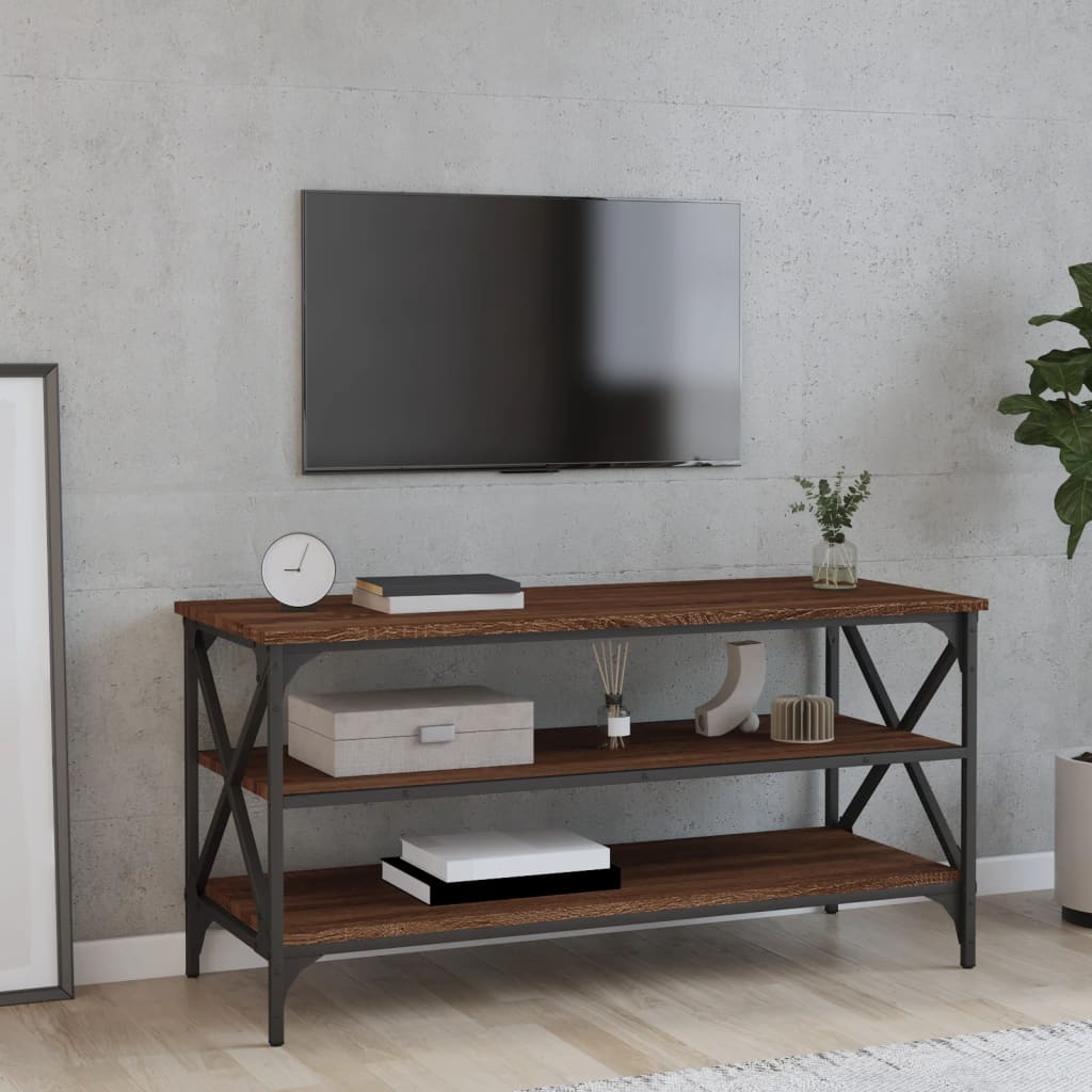 Mueble para TV madera contrachapada gris Sonoma 80x40x50 cm