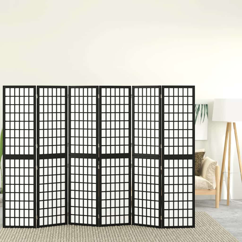 Biombo plegable con 3 paneles estilo japonés 120x170 cm