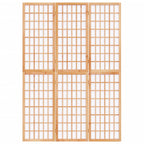 Biombo plegable con 3 paneles estilo japonés 120x170 cm