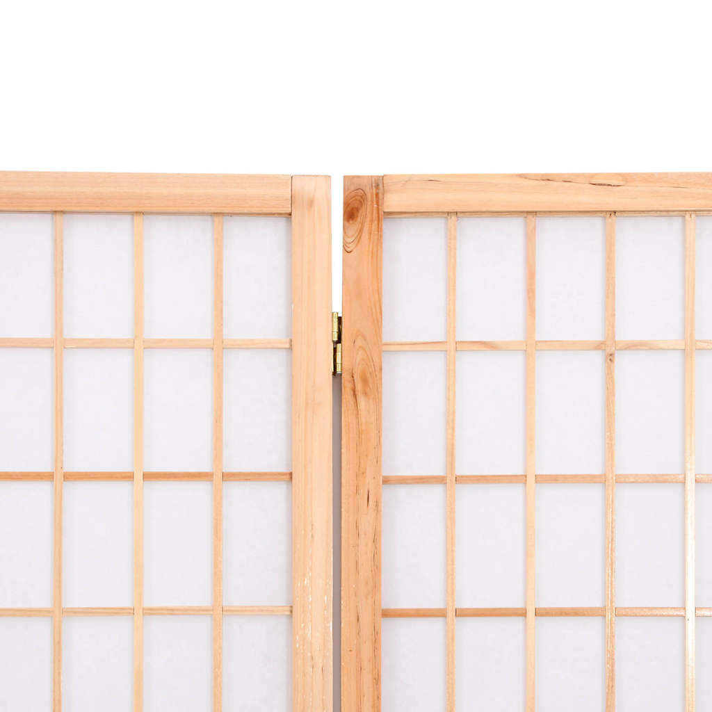 Biombo plegable con 3 paneles estilo japonés 120x170 cm