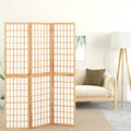 Biombo plegable con 3 paneles estilo japonés 120x170 cm