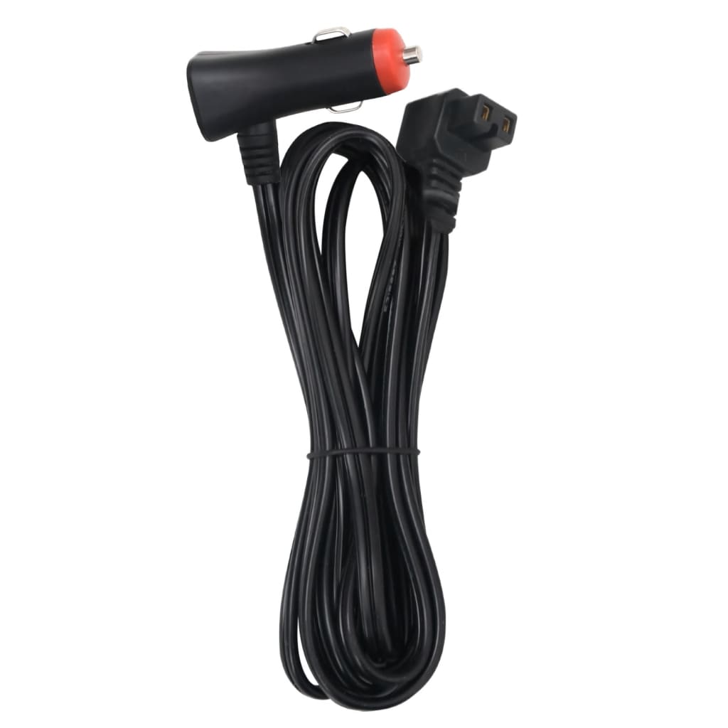 Cooler with PP and PE handle, black and white, 18 L