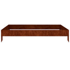 Jardinera acero corten 100x100x18,5 cm