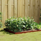 Jardinera acero corten 100x100x18,5 cm