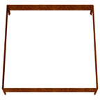Jardinera acero corten 100x100x26 cm
