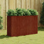 Jardinera acero corten 100x100x36 cm