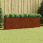 Jardinera acero corten 100x100x36 cm