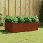 Jardinera acero corten 100x100x36 cm
