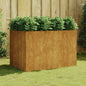 Jardinera acero corten 100x100x36 cm