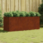 Jardinera acero corten 100x100x36 cm