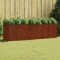 Jardinera acero corten 100x100x36 cm