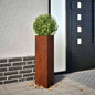Jardinera acero corten 100x100x18,5 cm