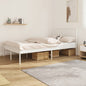 Estructura cama con cabecero sin colchón marrón roble 100x190cm