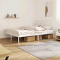 Estructura cama con cabecero sin colchón marrón roble 100x190cm