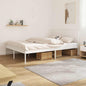 Estructura cama con cabecero sin colchón marrón roble 100x190cm