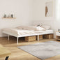 Estructura cama con cabecero sin colchón marrón roble 100x190cm
