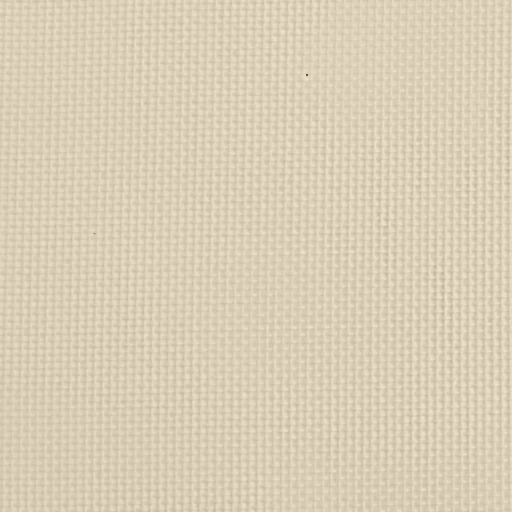Silla de playa plegable 2 uds acero recubierto textilene crema