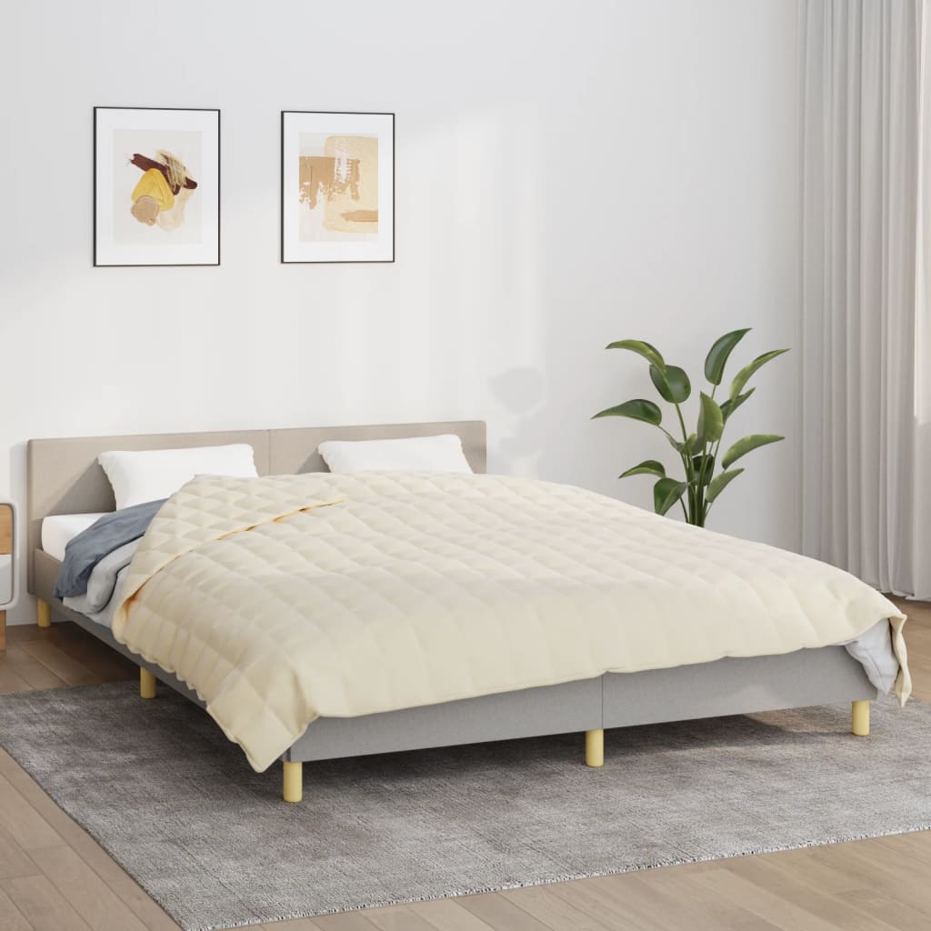 Manta con peso con funda gris 120x180 cm 5 kg tela