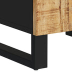 Mueble de baño madera maciza de mango 38x33x58 cm