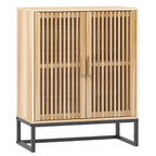 Aparador de madera contrachapada 60x30x75 cm