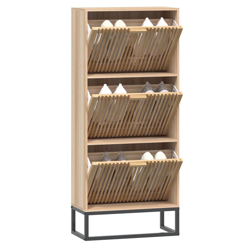 Zapatero madera contrachapada 52x25x120 cm