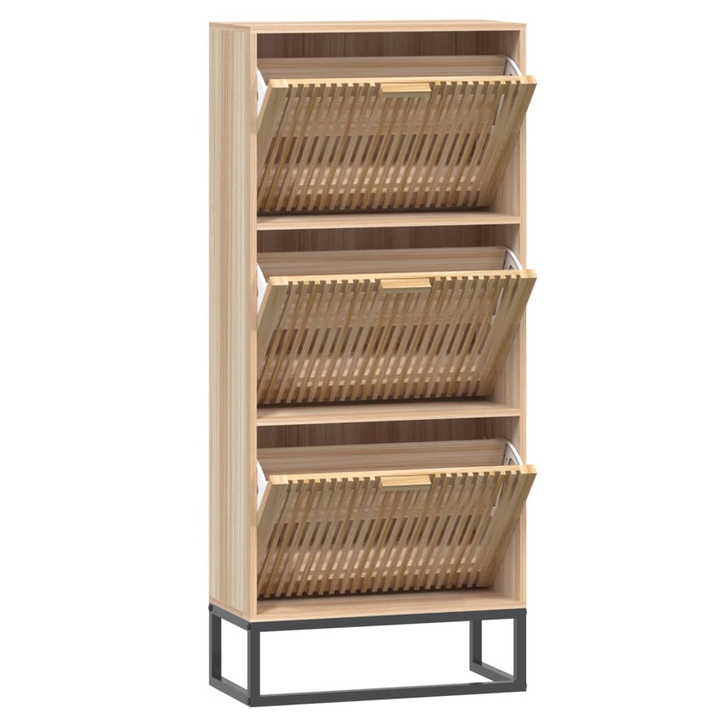 Zapatero madera contrachapada 52x25x120 cm