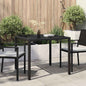 Mesa de Jardín 150 x 90 x 75 cm ratán sintético