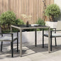 Mesa de Jardín 150 x 90 x 75 cm ratán sintético