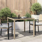 Mesa de Jardín 150 x 90 x 75 cm ratán sintético