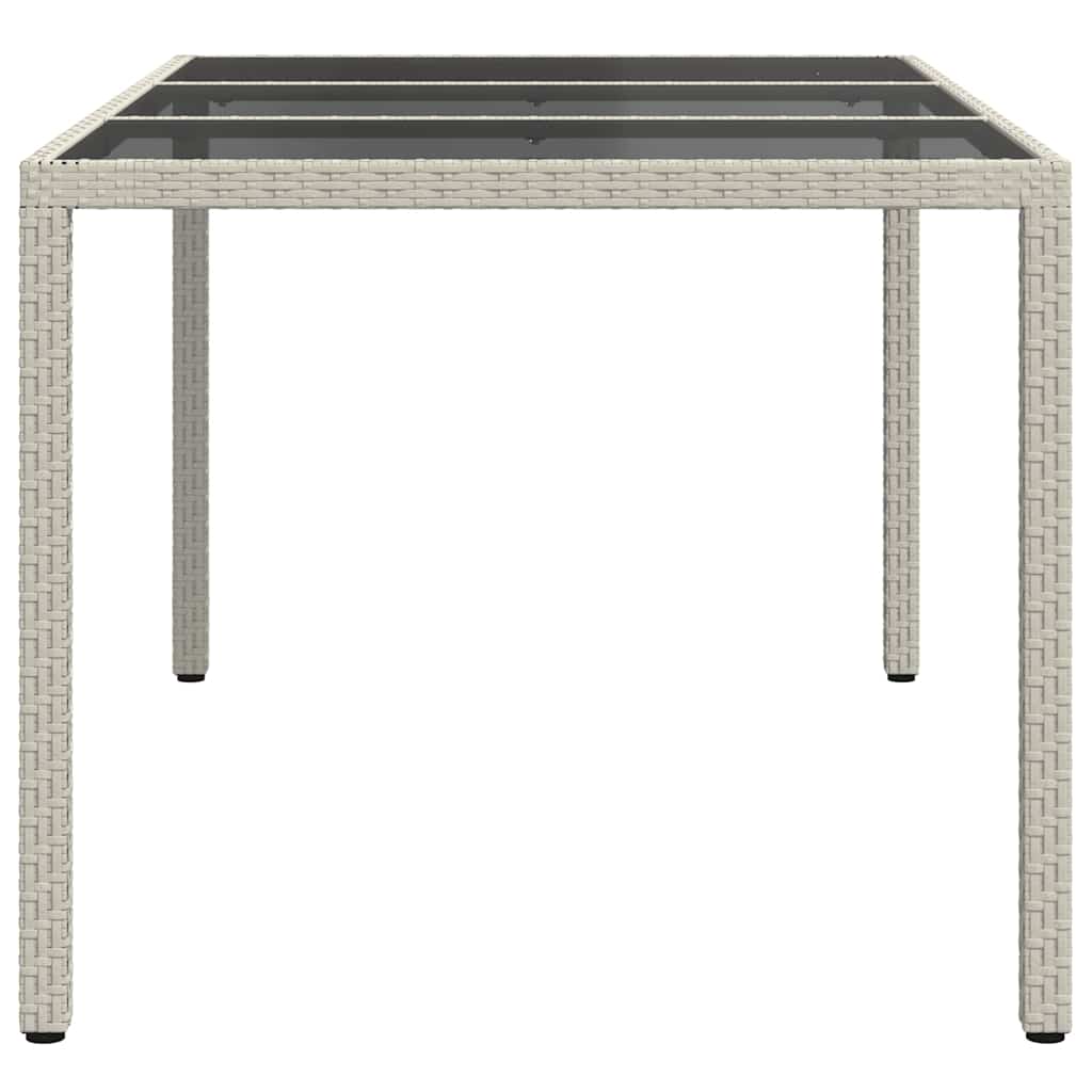 Mesa de Jardín 150 x 90 x 75 cm ratán sintético