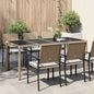 Mesa de Jardín 190 x 90 x 75 cm ratán sintético
