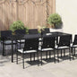 Mesa de Jardim Bege 250 x 100 x 75 cm vime sintético