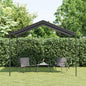 Carpa acero y tela beige 3x3 m