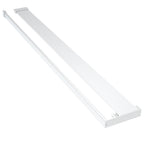 Estante de pared de ducha aluminio cromado 100 cm