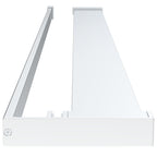 Estante de pared de ducha aluminio cromado 100 cm