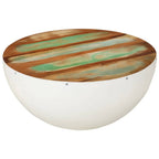 Mesa de centro de madera maciza mango 100x55x35 cm