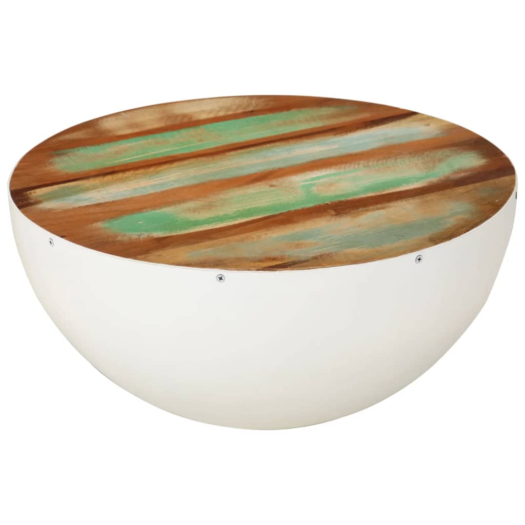 Mesa de centro de madera maciza mango 100x55x35 cm