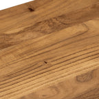Banco de comedor madera maciza acacia y acero 110x40x46 cm