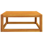 Mesa de centro madera maciza de acacia 68x68x29 cm
