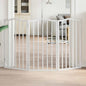 Puerta para perros plegable 2 paneles álamo marrón roble 160 cm