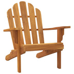 Silla de jardín Adirondack madera maciza teca 79x95x92 cm