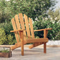 Cadeira de jardim Adirondack madeira maciça teca 79x95x92 cm