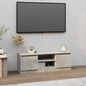 Mueble de TV con puerta blanco 102x30x36 cm