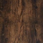 Estantería/divisor de espacios color roble ahumado 80x24x63 cm
