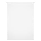Escritorio de madera contrachapada blanco 100x55x75 cm