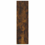 Mueble para TV de pared color roble ahumado 30,5x30x110 cm
