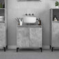 High gloss white plywood vanity cabinet 80x33x60cm